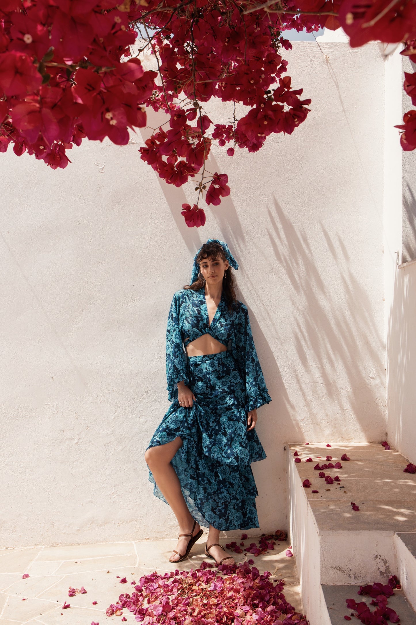 Πουκάμισο Mira με boho σχέδιο και άνετη εφαρμογή, ιδανικό για καλοκαιρινές εμφανίσεις